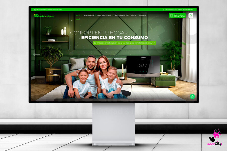 Tienda de calderas y aires acondicionados en Madrid